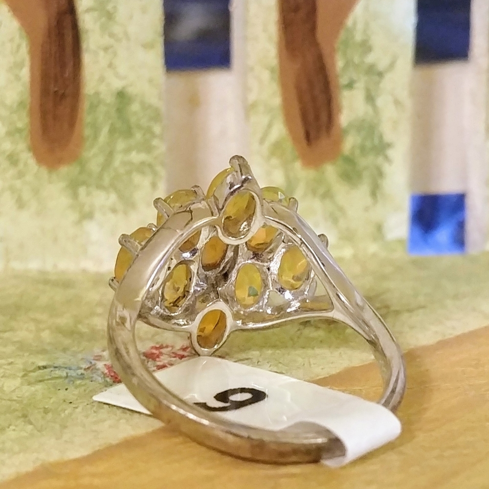 🆕🏝️ Natural Ethiopian Opal Ring - Picture 5 of 5